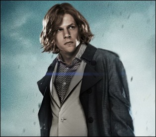 Jesse Eisenberg, un Lex Luthor que se cree el Joker
