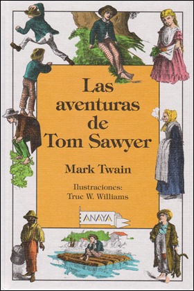 Edición de Tom Sawyer en la Colección Laurín, de Anaya