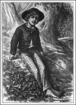 Ilustración de True Williams para el frontispicio de la primera edición de Las aventuras de Tom Sawyer
