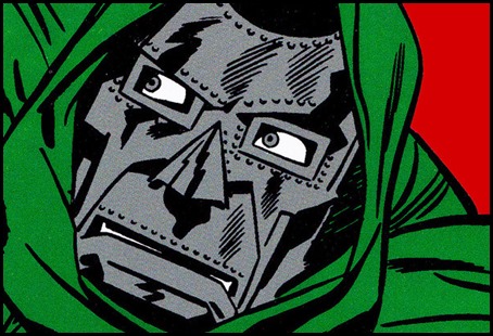 El rostro siniestro del Doctor Muerte, por Jack Kirby