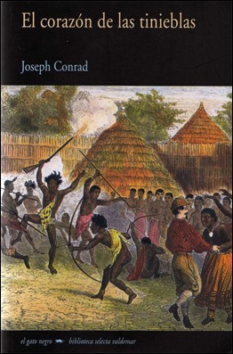 Portada de la edición Valdemar de El corazón de las tinieblas