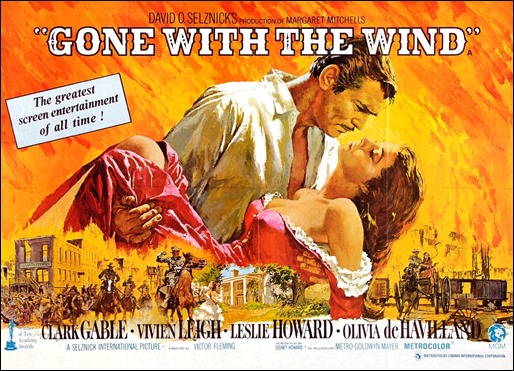 Versión ancha del cartel principal de Lo que el viento se llevó