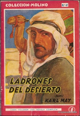Una de las entregas de la saga de Kara Ben Nemsi, en editorial Molino