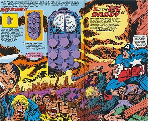 La Bomba Loca de Jack Kirby, una capsula medicinal con cerebro incorporado