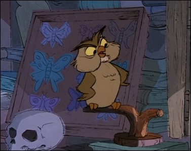 El inolvidable buho Arquimides, con i