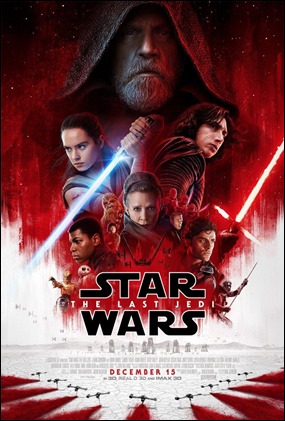 Poster de Star Wars. Los ultimos jedi