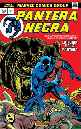 El reciente tomo de Panini que publica la etapa en solitario de Pantera Negra de los años 70