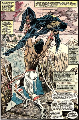 Erik Killmonger, nemesis de Pantera Negra, por Rich Buckler