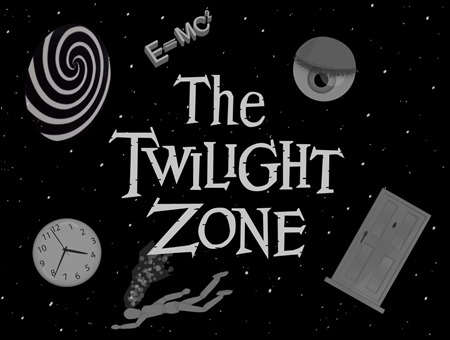 Imagen promocional de La Dimension Desconocida, o The Twilight Zone en el original