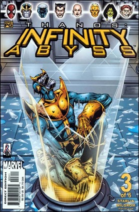 Portada del numero 3 de El abismo del infinito, por Starlin