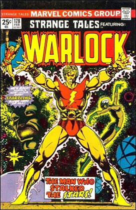 Primer numero de Warlock por Jim Starlin