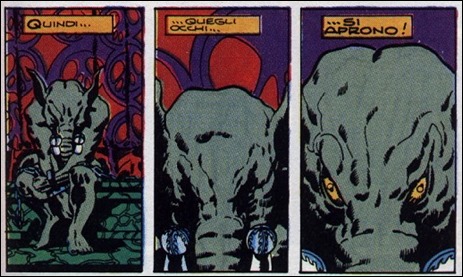 Yag-Kosha, bajo los dibujos de Barry Windsor Smith