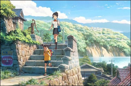 Dibujos como este vinculan a Shinkai y a Miyazaki