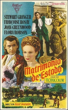 Cartel español de Matrimonio de estado