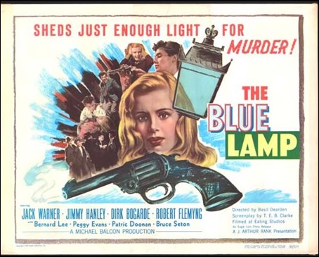 Cartel original de El farol azul