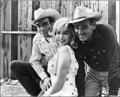 Clift, Monroe, Gable, the misfits