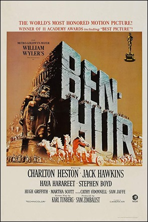 Cartel de Ben-Hur, versión Wyler