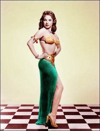 Joan Collins, tentación de Keops en Tierra de faraones