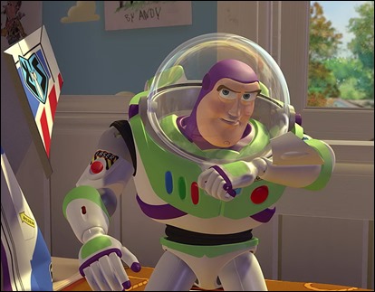 Buzz Lighyear, la intrepidez y la inocencia