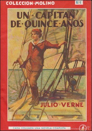 Un capitan de quince años, en edicion Molino