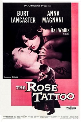 Cartel de La rosa tatuada
