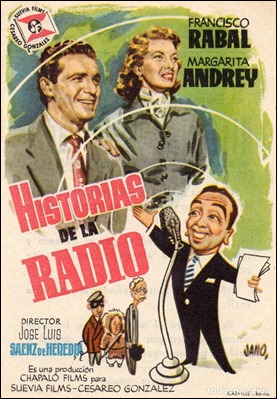 Cartel de Historias de la radio