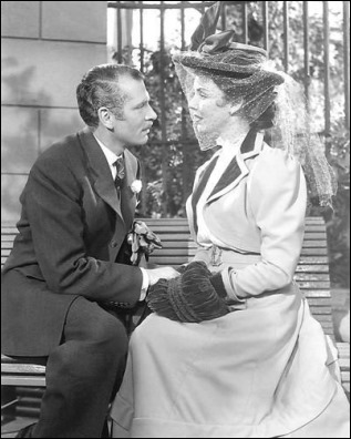 Laurence Olivier y Jennifer Jones en Carrie