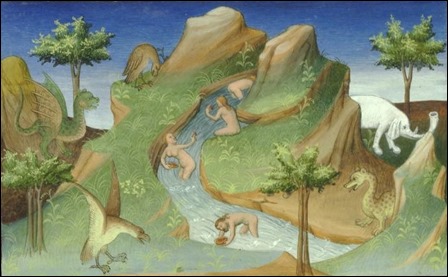 Seres fabulosos del medievo