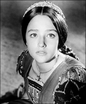Esplendida Olivia Hussey en el Romeo y Julieta de Zeffirelli