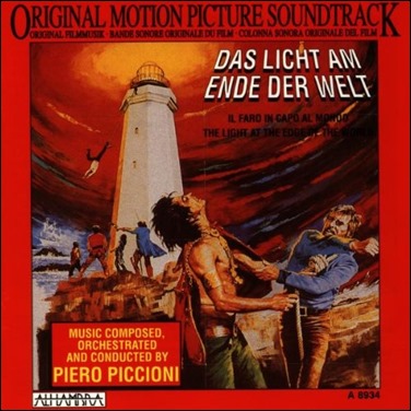 La portada del disco de Piero Picioni con su musica apra La luz del fin del mundo