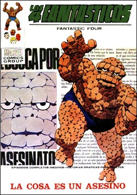 Portada de Los 4 Fantasticos, por Lopez Espi
