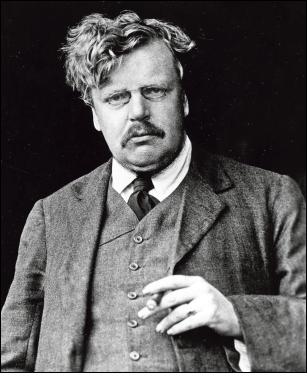 Una imagen de juventud de Gilbert Keith Chesterton