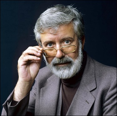 Fotografia del ya desaparecido Michael Ende