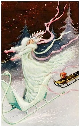 La reina de las nieves, ilustracion de Rudolf Koivun