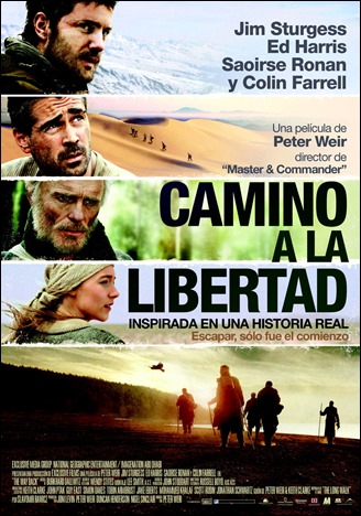 Cartel hispano de Camino a la libertad