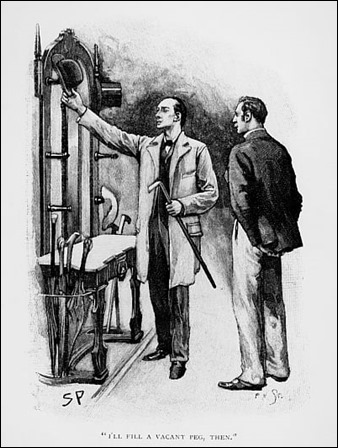 Holmes y Watson, por Sidney Paget
