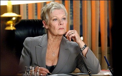 M es la magnifica Judi Dench
