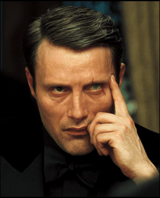 Mads Mikkelsen es Le Chiffre