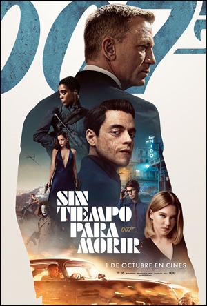 Poster de Sin tiempo para morir, ultimo Bond-Craig