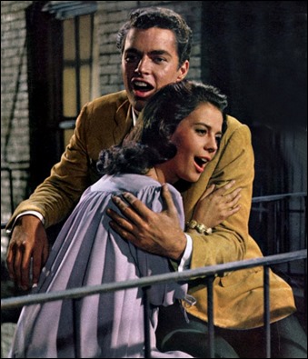 Richard Beymer y Natalie Wood son Tony y Anita