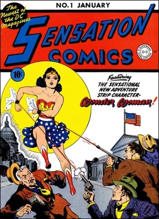 El primer tebeo de Wonder Woman