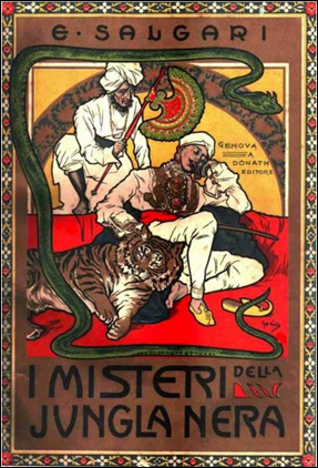 Edicion italiana de Los misterios de la jungla negra