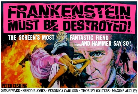 Cartel original de El cerebro de Frankenstein