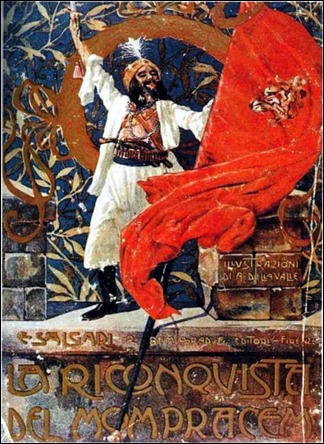 Cubierta original de La reconquista de Mompracem