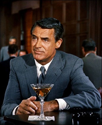 Cary Grant en la inolvidable Con la muerte en los talones