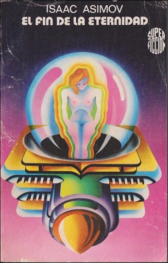 El fin de la Eternidad, portada de Salinas Blanch para Martinez Roca