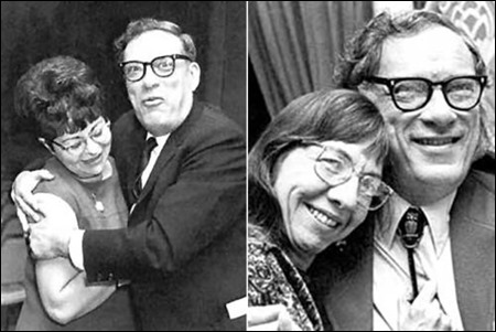 Gertrude y Janet, las dos senoras Asimov