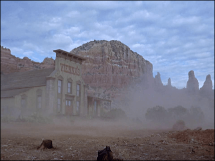 El saloon de Vienna se alza en medio de la nada