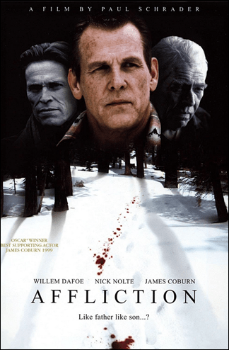 Cartel original de Aflicción