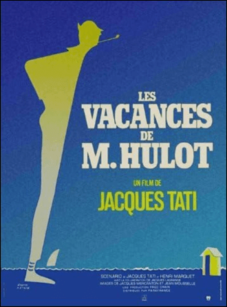 Cartel frances de Las vacaciones del señor Hulot